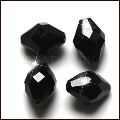 Imitation Austrian Crystal Beads SWAR-F054-13x10mm-23-1
