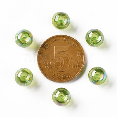 Transparent Acrylic Beads MACR-S370-B8mm-729-1