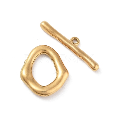 Ion Plating(IP) 304 Stainless Steel Toggle Clasps STAS-A092-04A-G-1