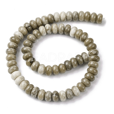 Dyed Natural White Jade Beads Strands G-G107-A32-01-1