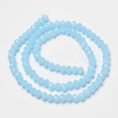 Glass Beads Strands EGLA-A034-J4mm-D04-1