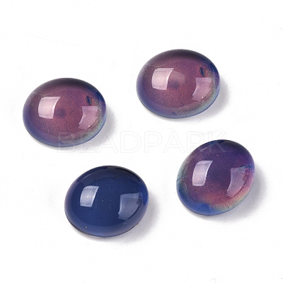 Glass Cabochons X-GLAA-R218-02-1