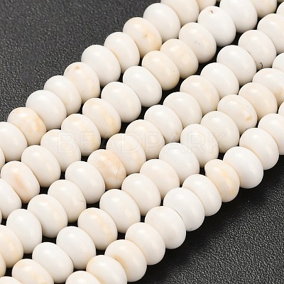 Natural Magnesite Beads Strands G-Z110-B08-2x4mm-1