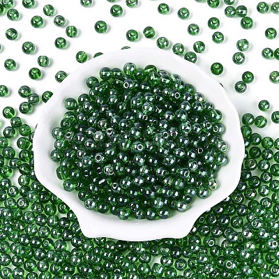 Transparent Glass Seed Beads SEED-N007-33B-08-1