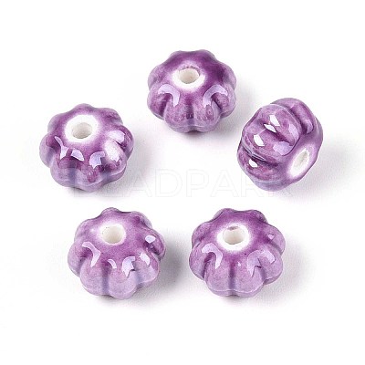 Handmade Porcelain Ceramic Beads PORC-T133-26D-1
