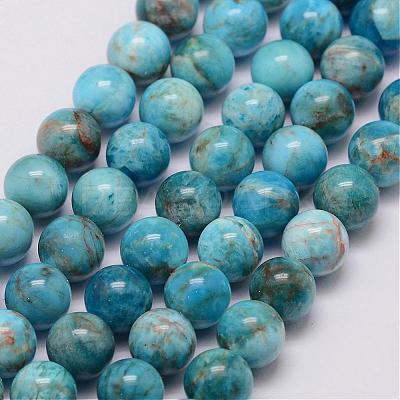 Natural Apatite Beads Strands G-D856-01-8mm-1