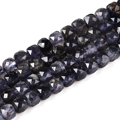 Natural Iolite Beads Strands G-N342-112A-1