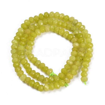Natural White Jade Beads Strands G-Z069-01T-1