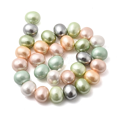 Shell Pearl Beads Strands BSHE-F013-01H-1