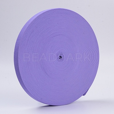 Colored Flat Elastic Rubber Band EC-WH0002-34-1