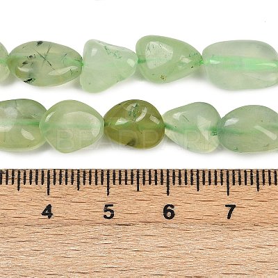Natural Prehnite Beads Strands G-R445-8x10-25-01-1