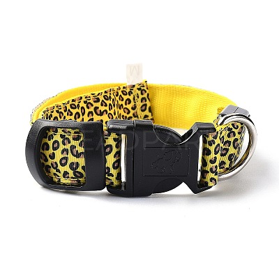 Adjustable Polyester LED Dog Collar MP-H001-A15-1