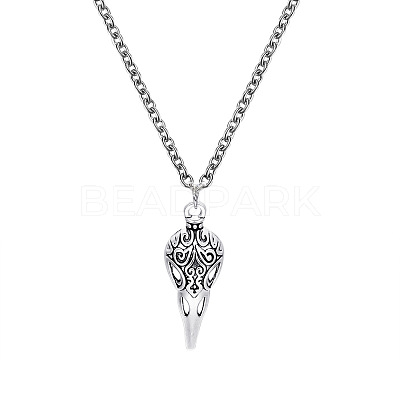 Gothic Style Alloy Pendant Necklaces for Men FS-WGF92B3-03-1