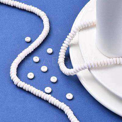 Handmade Polymer Clay Beads Strands X-CLAY-N008-008E-1