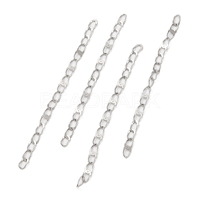 Non-Tarnish 304 Stainless Steel End Chains STAS-A085-01B-P-1
