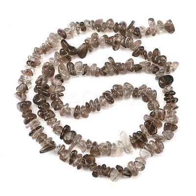 Natural Smoky Quartz Beads Strands G-P622-A01-01-1