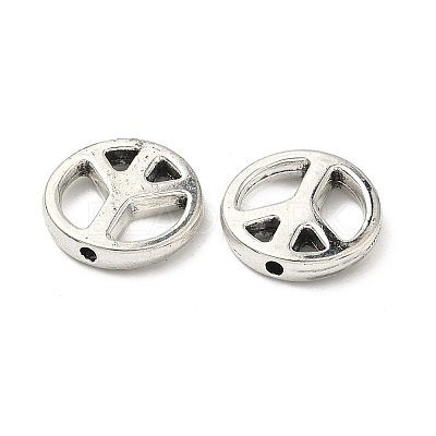 Tibetan Style Alloy Beads TIBEB-A14187-AS-RS-1