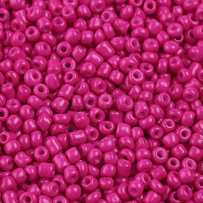 Baking Paint Glass Seed Beads SEED-US0003-3mm-K24-1