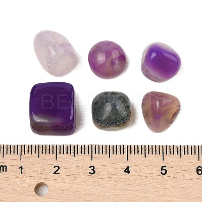Natural Agate Beads G-L476-15C-1