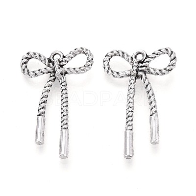 Tibetan Style Alloy Pendants TIBE-N015-05AS-1