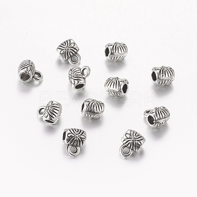 Tibetan Style Tube Bails LS-TIBE-E018-AS-1