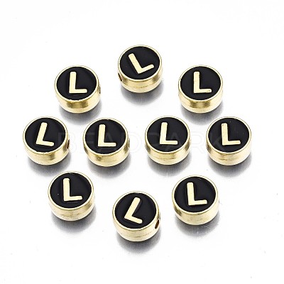 Alloy Enamel Beads ENAM-N052-006-02L-RS-1
