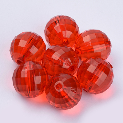 Transparent Acrylic Beads TACR-Q254-10mm-V12-1