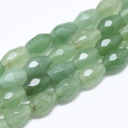 Natural Green Aventurine Beads Strands G-S357-A05-1