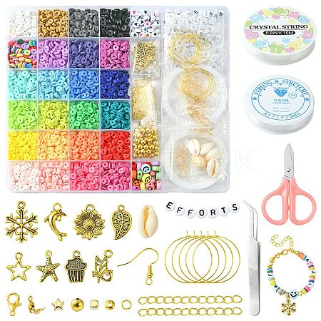 DIY Jewelry Set Making Kit DIY-YW0006-62-1