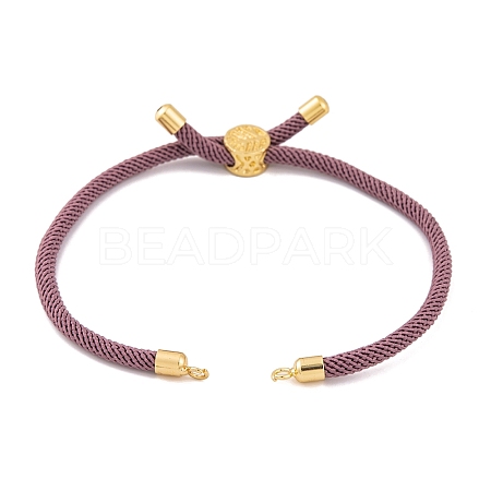 Nylon Cords Bracelet Makings Fit for Connector Charms AJEW-P116-01G-27-1