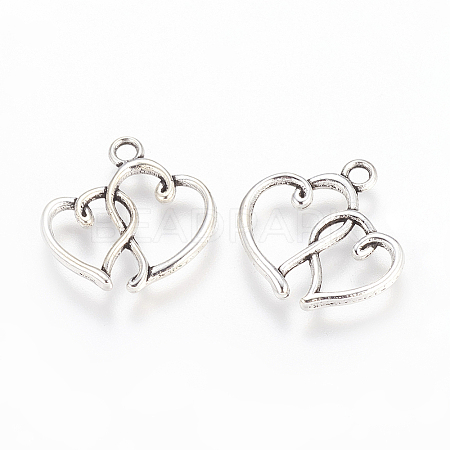 Tibetan Style Alloy Pendants LS-TIBEP-21057-AS-RS-1