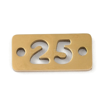 304 Stainless Steel Connector Charms STAS-L279-020G-1