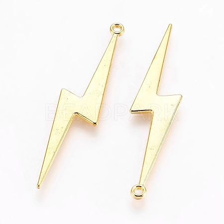 Tibetan Style Alloy Lightning Big Pendants LS-PALLOY-AD92395-G-LF-1