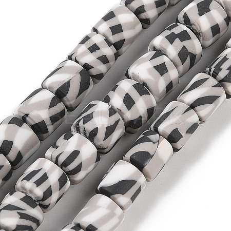 Handmade Polymer Clay Beads Strand CLAY-Z002-01F-1