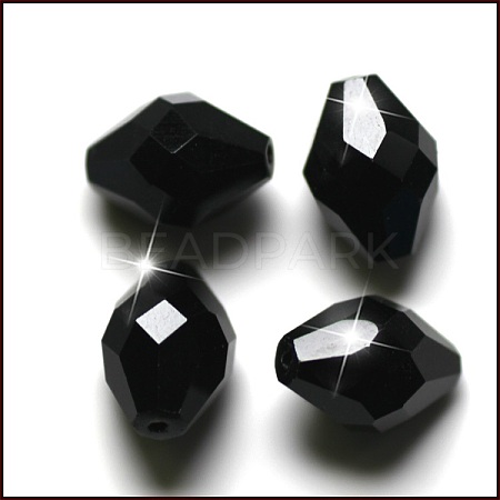 Imitation Austrian Crystal Beads SWAR-F054-13x10mm-23-1