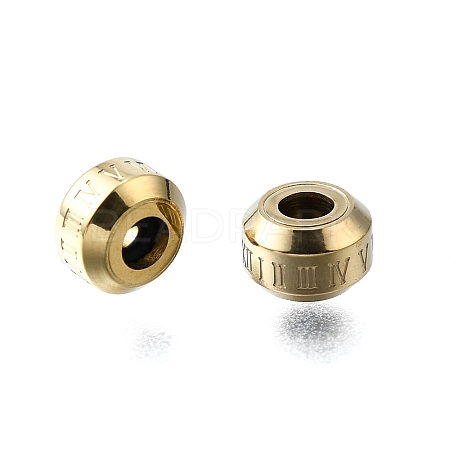 304 Stainless Steel Beads STAS-H233-12G-1