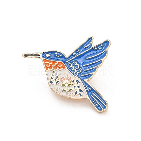 Hummingbird Enamel Pins JEWB-H033-01G-1