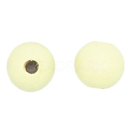 Spray Painted Natural Wood Beads WOOD-WH0023-22B-05-1