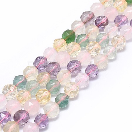 Natural Quartz Beads Strands G-F715-012-1