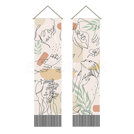 Polyester Wall Hanging Tapestry AJEW-WH0399-032-1