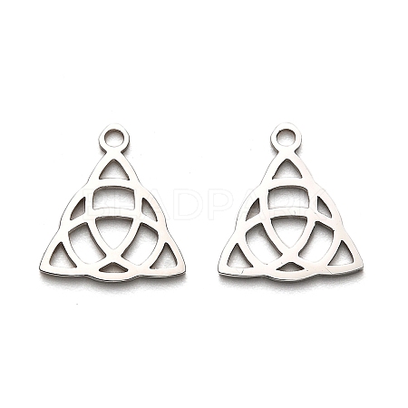 316 Surgical Stainless Steel Charms STAS-H190-03P-03-1