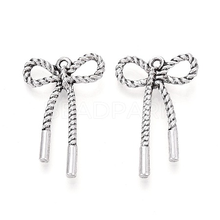 Tibetan Style Alloy Pendants TIBE-N015-05AS-1