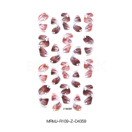 5D Laser Nail Art Stickers Decals MRMJ-R109-Z-D4359-1
