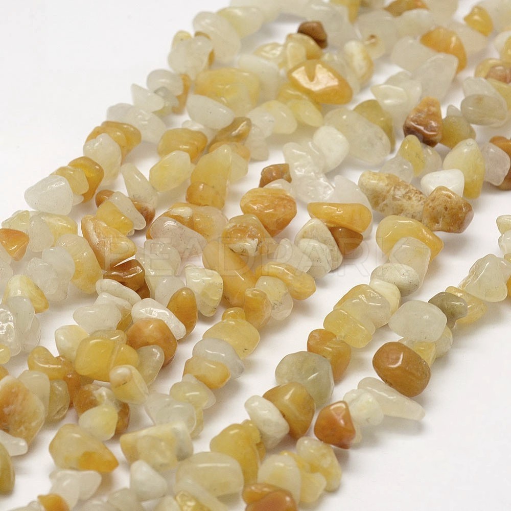 Natural Topaz Jade Beads Strands - Beadpark.com