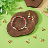 16Pcs 2 Colors Alloy Enamel Pendants ENAM-TA0003-85-7