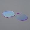 Iridescent PVC Paillette/Sequins Pendants PVC-WH0006-01F-2