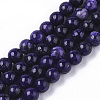 Natural Charoite Beads Strands LS-G-S150-57-6mm-1