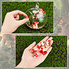 AHADEMAKER 124Pcs 7 Style Mini Resin Figurines DJEW-GA0001-33-3