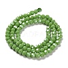 Electroplate Opaque Glass Beads Strands EGLA-A035-P4mm-A15-2