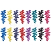 Fingerinspire 16Pcs 8 Colors Polyester Embroidery Costume Accessories PATC-FG0001-03-2